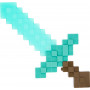 Меч Майнкрафт зі Звуком та Світлом Minecraft Enchanted Diamond Sword Mattel HNM78