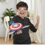 Щит Капитан Америка Стреляющий Нерф Captain America Brave New World Skyshot Blaster Nerf Hasbro F9302