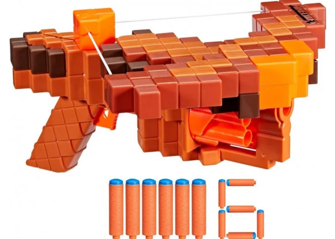 Арбалет Розбійника Майнкрафт (Уцінка) Minecraft Nerf Pillager's Crossbow Dart Blaster Hasbro BG0315