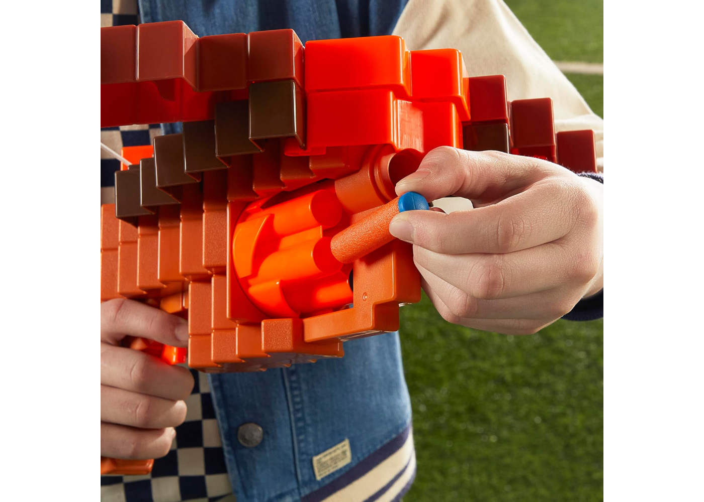 Арбалет Разбойника Майнкрафт Minecraft Nerf Pillager's Crossbow Dart Blaster Hasbro G0315