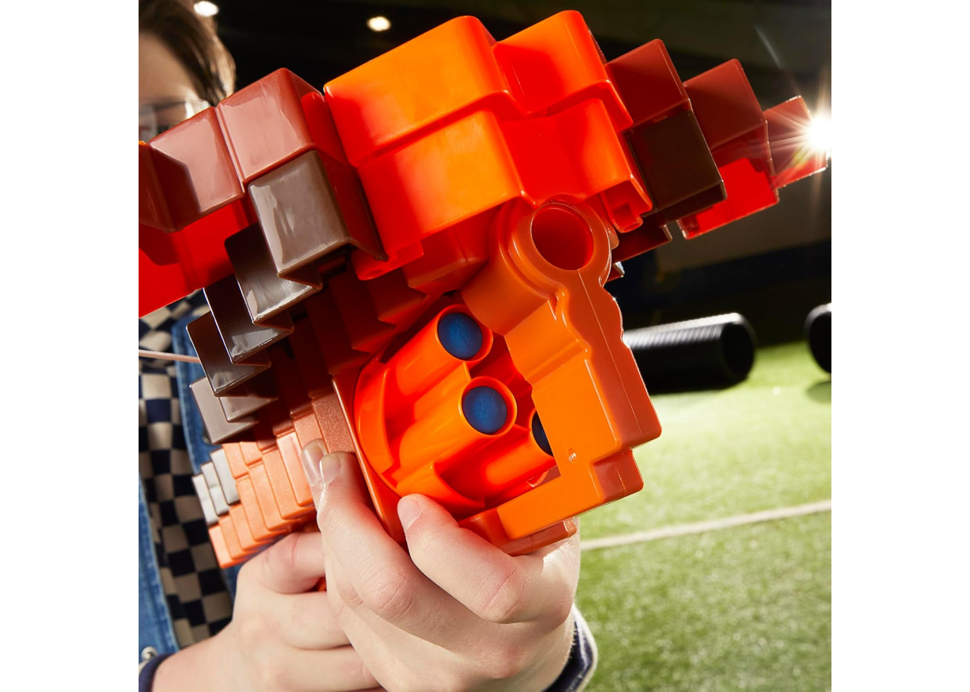 Арбалет Разбойника Майнкрафт Minecraft Nerf Pillager's Crossbow Dart Blaster Hasbro G0315