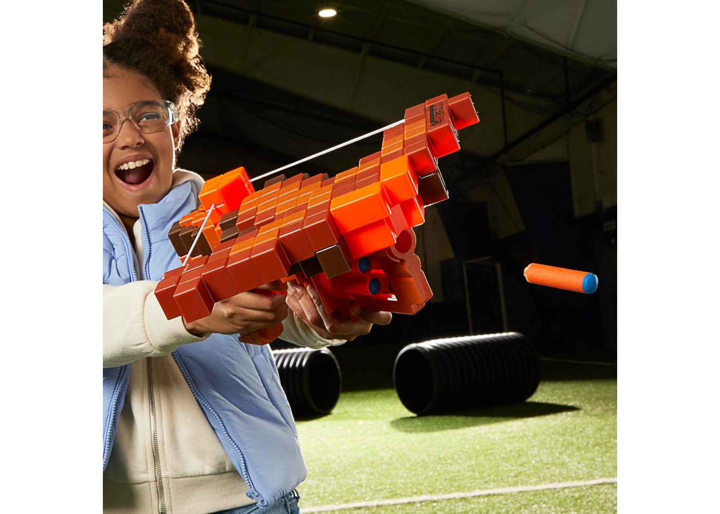 Арбалет Разбойника Майнкрафт Minecraft Nerf Pillager's Crossbow Dart Blaster Hasbro G0315