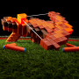 Арбалет Разбойника Майнкрафт Minecraft Nerf Pillager's Crossbow Dart Blaster Hasbro G0315