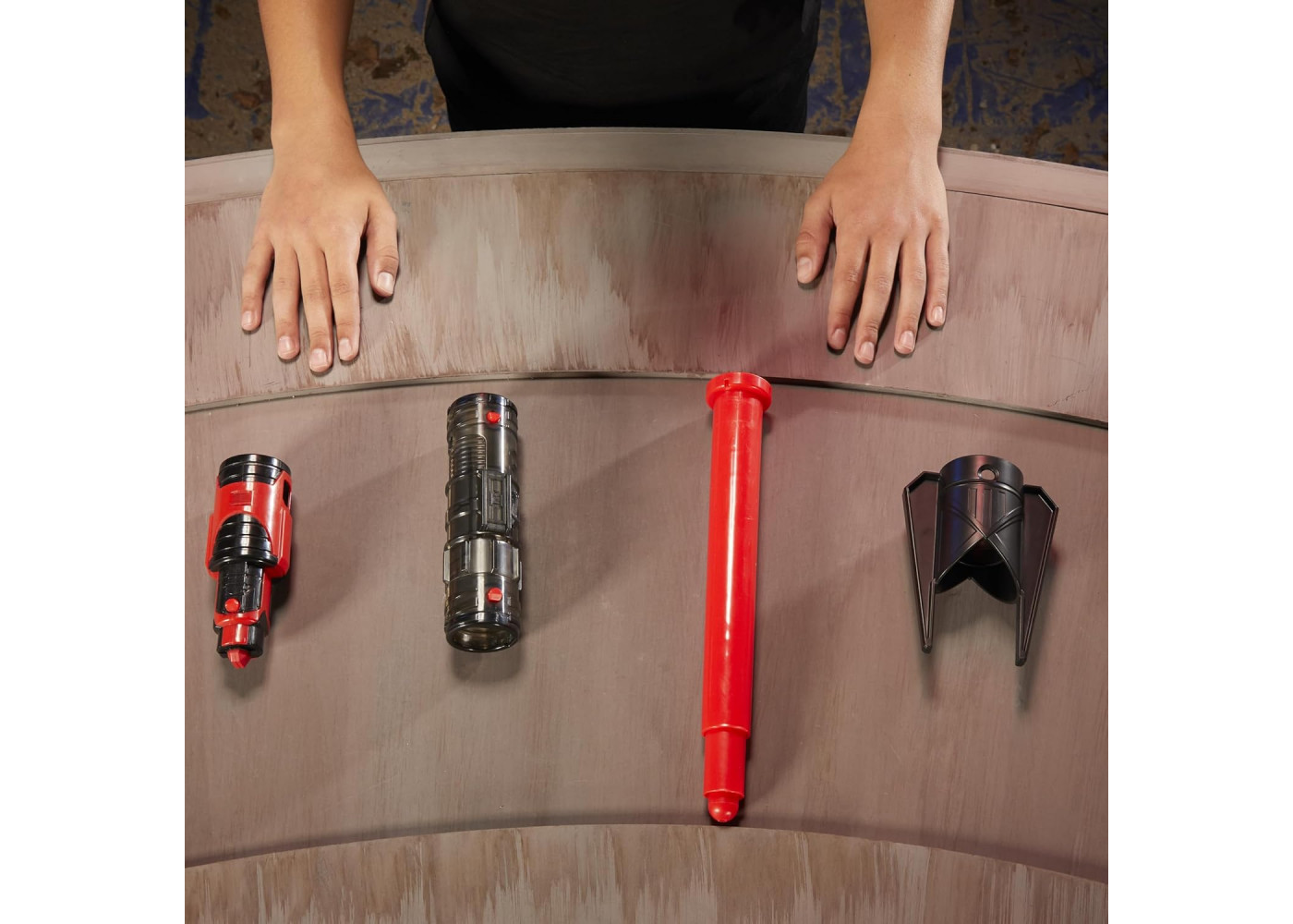 Световые Мечи 2 шт Дарт Вейдера и Дарт Мола Star Wars Lightsaber Forge Darth Vader and Darth Maul Hasbro G0307