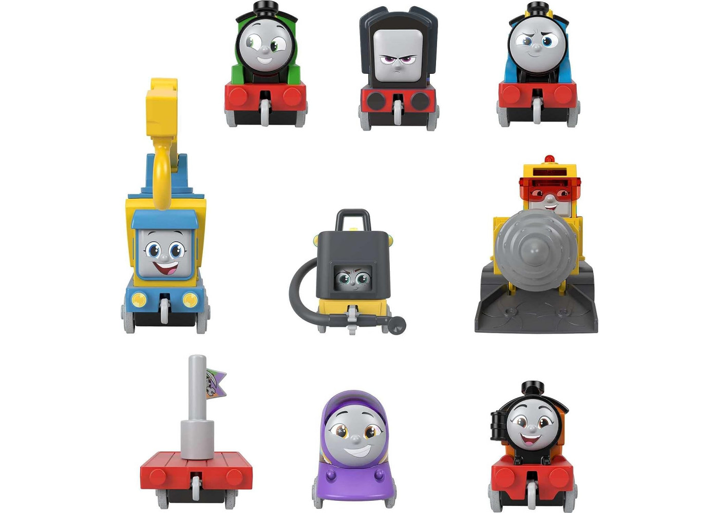 Набор из 9 Поездов Томас и Друзья Тайна смотровой горы Thomas & Friends Mystery Of Lookout Mountain Fisher-Price HMC25