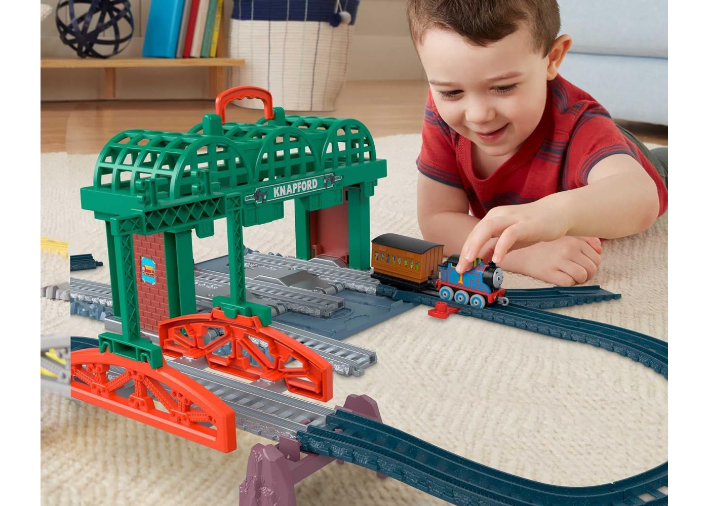 Залізниця Станція Кнепфорд Томас і Друзі Thomas and Friends Knapford Station Fisher-Price HGX63