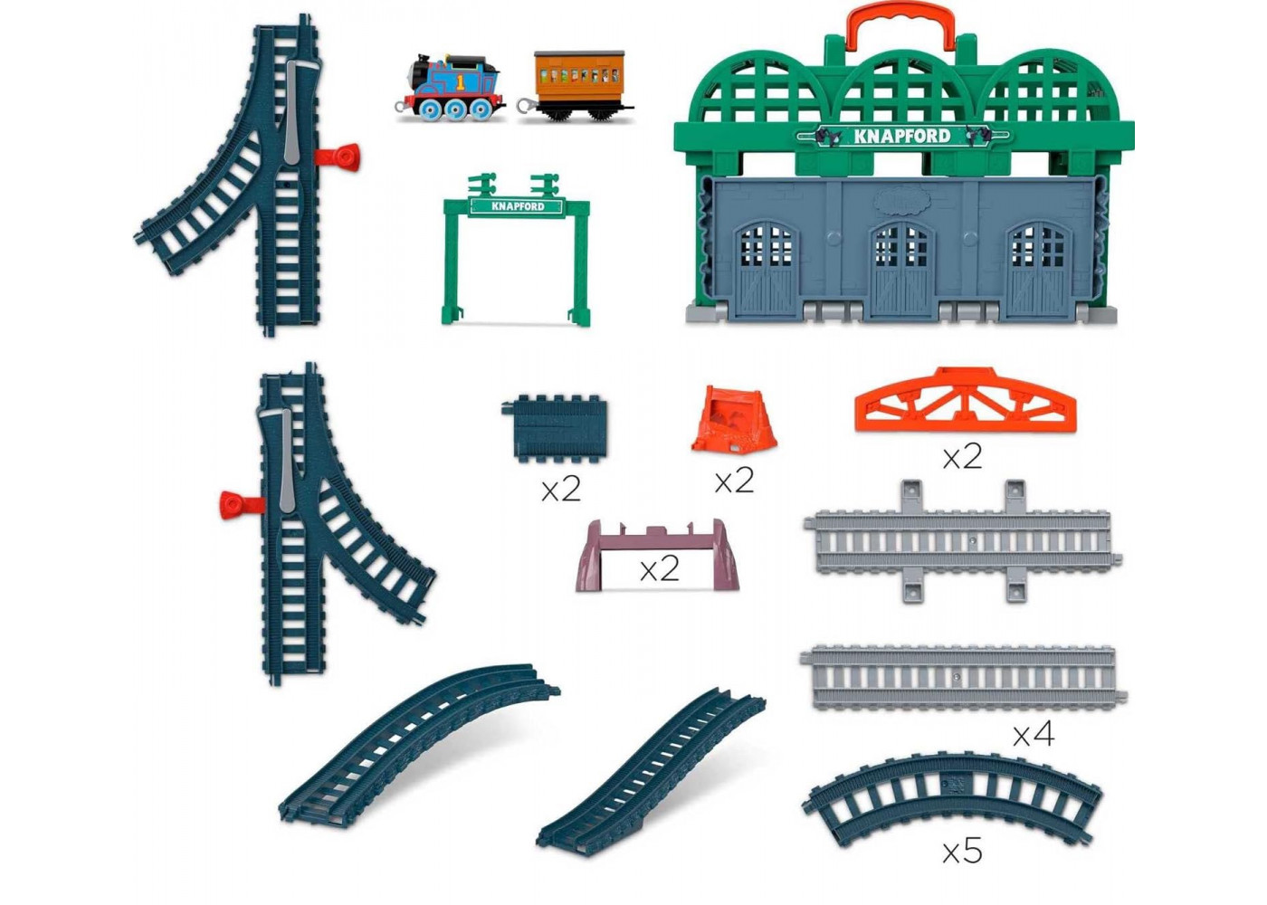 Залізниця Станція Кнепфорд Томас і Друзі Thomas and Friends Knapford Station Fisher-Price HGX63