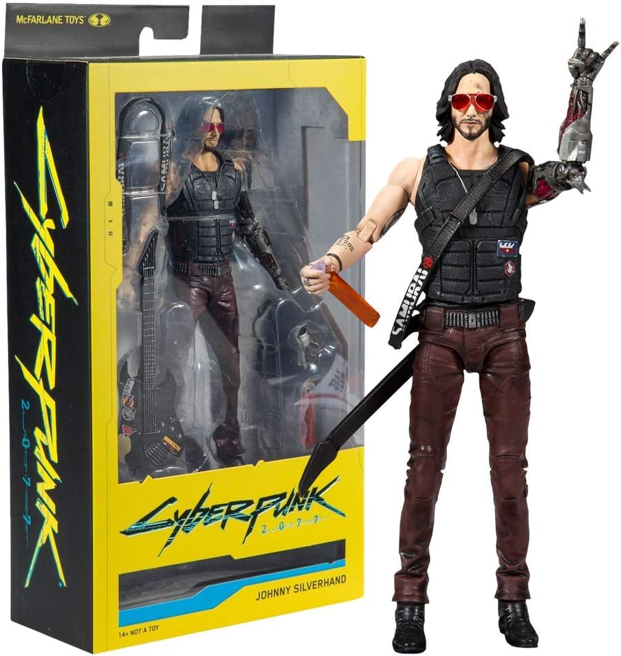 Купить Фигурка Джонни Сильверхенд Киберпанк 2077 Cyberpunk 2077