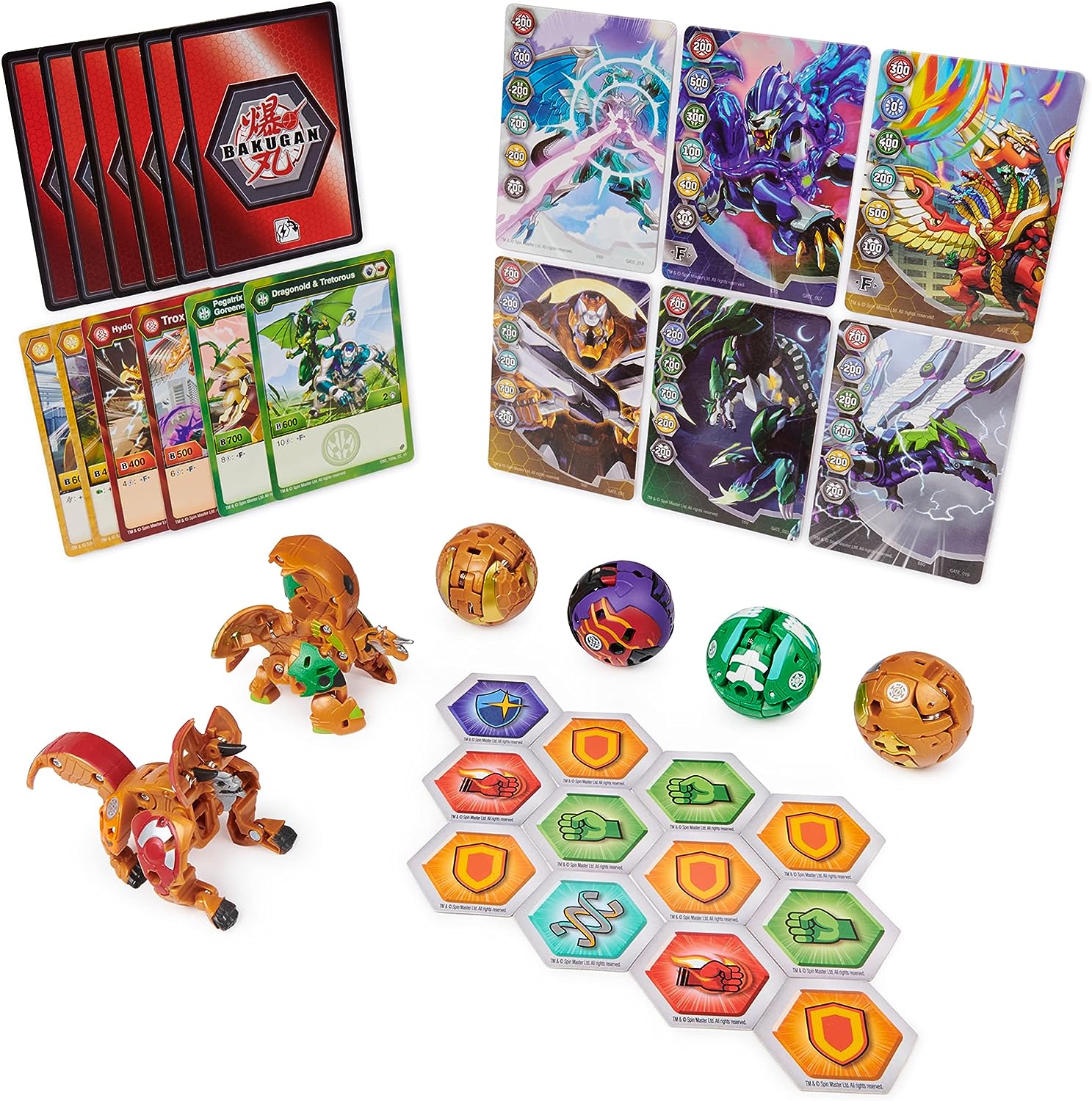 d*7様 バクガン レオンとバクガンボール17個セット Купить Набор 6 Бакуганов Эксклюзив Bakugan Armored Alliance UNbox