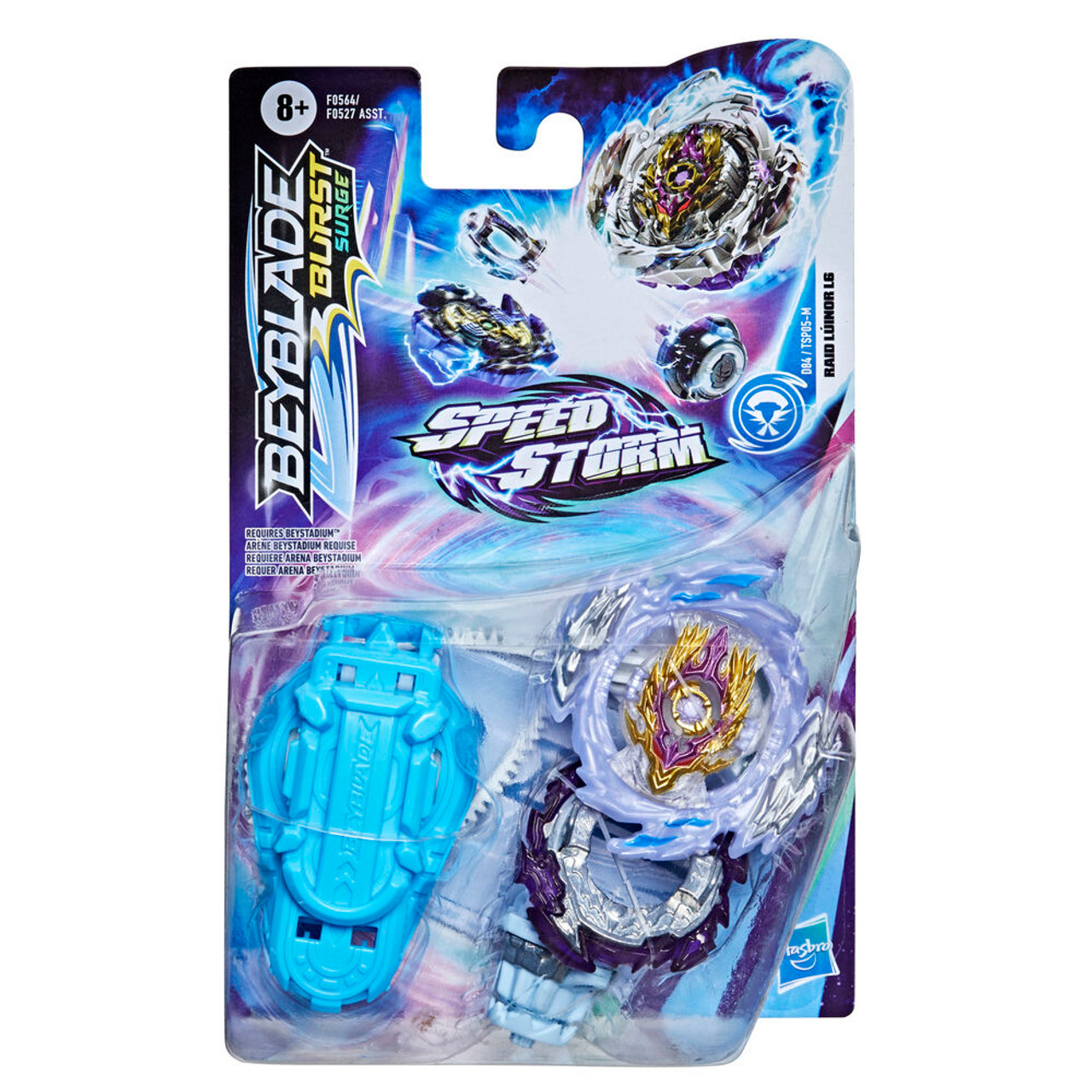 Купить Бейблейд Рейд Луинор Л6 c Запуском Beyblade Speed Storm