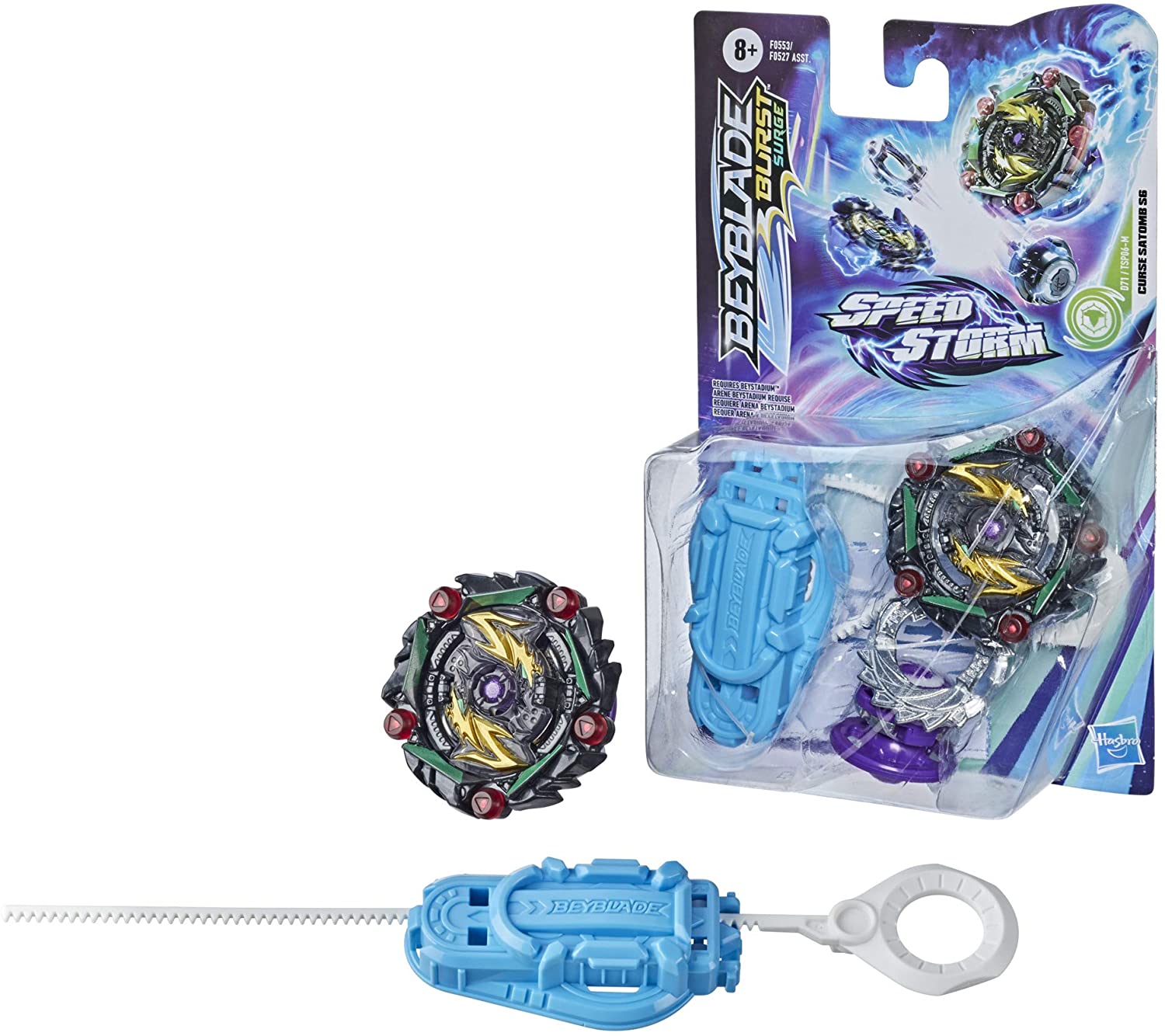 Купить Бейблейд Заклинатель Сатомб S6 Beyblade Speedstorm Curse