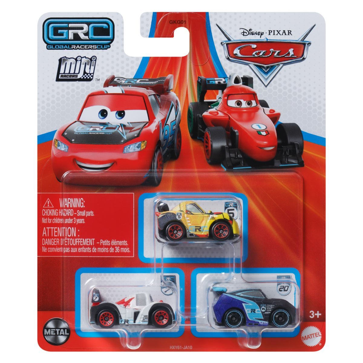 Купити Набір 3 машинки метал Тачки Disney Pixar Cars Mini Racers