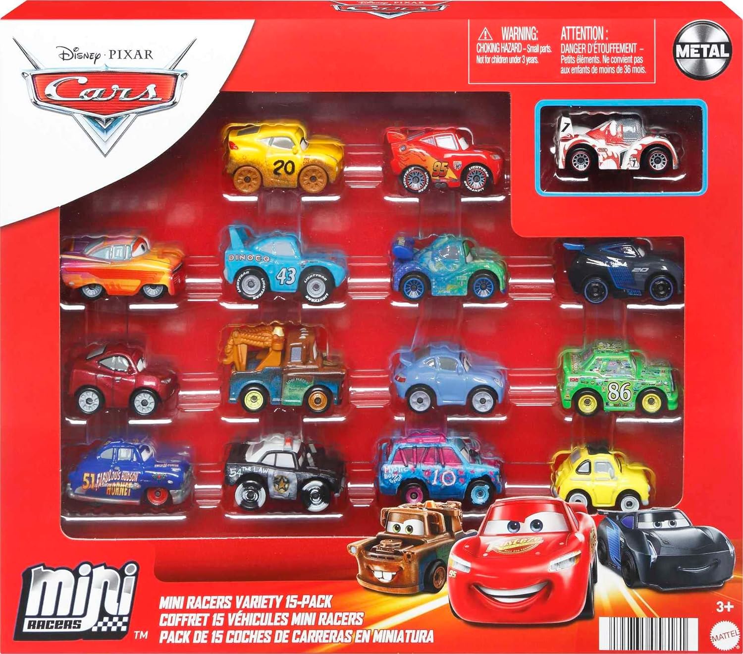 Купить Набор из 15 машинок Тачки Disney Pixar Cars Mini Racers