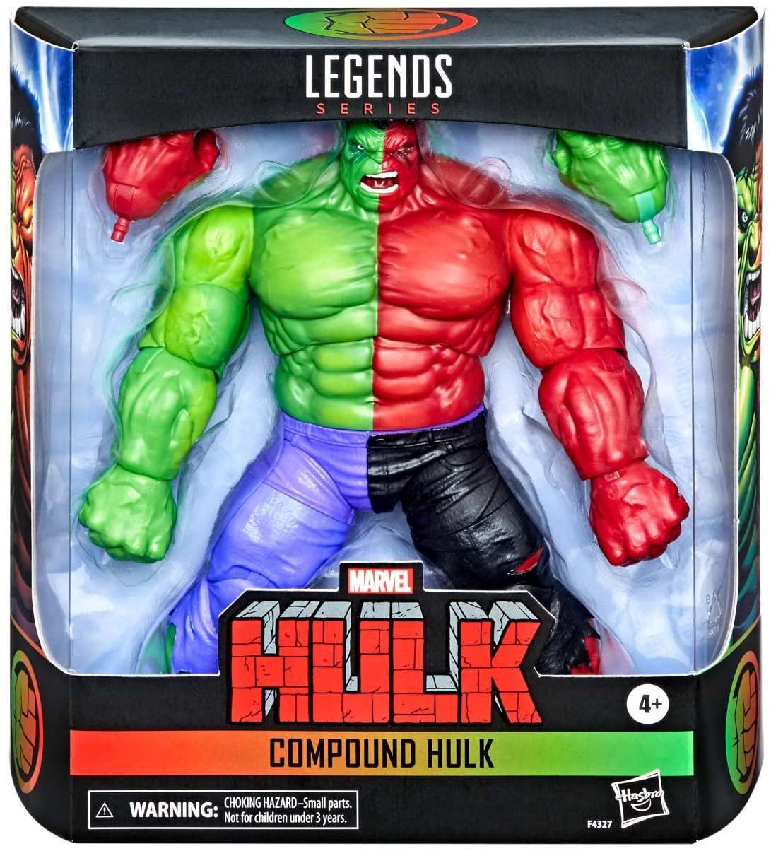Купить Фигурка Халк Зелено-Красный Marvel Legends Series Compound