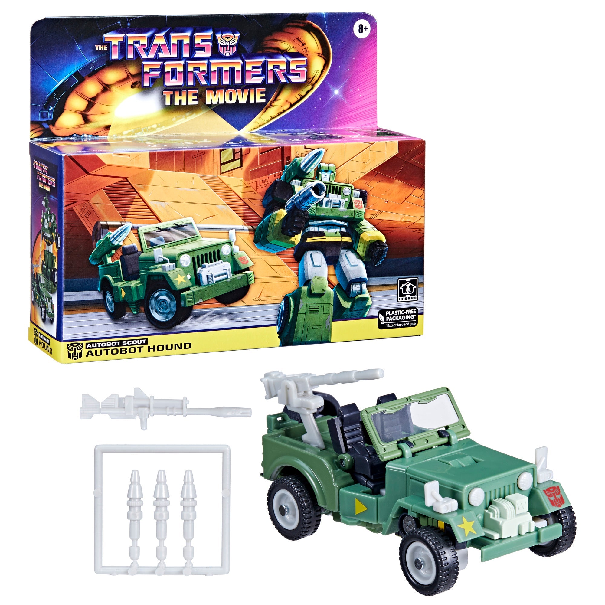 Купить Трансформер Автобот Хаунд Transformers Retro Autobot Hound